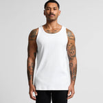 AS Colour 5063G Organic Rib Singlet Mens