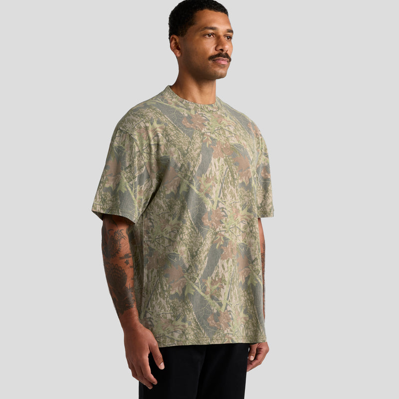 Heavy Faded Camo Tee Mens – Turn