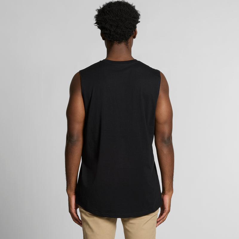 Staple Curve Tank Mens – Back