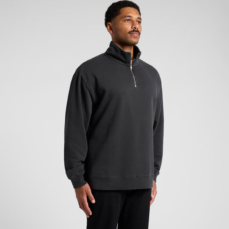 Relax Faded Half Zip Mens – Turn