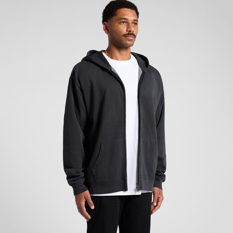 Relax Faded Zip Hood Mens – Turn