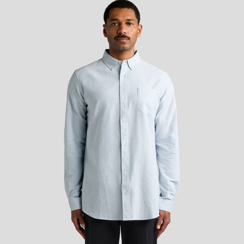 AS Colour 5403 Oxford Stripe Shirt Mens
