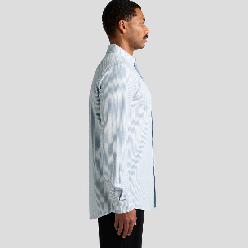 Oxford Stripe Shirt Mens – Side