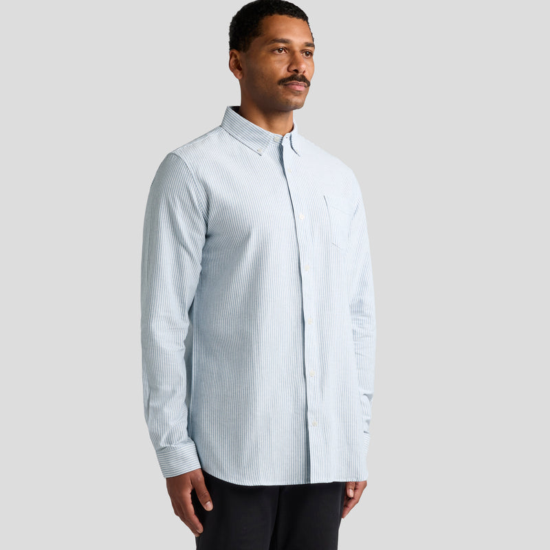 Oxford Stripe Shirt Mens – Turn