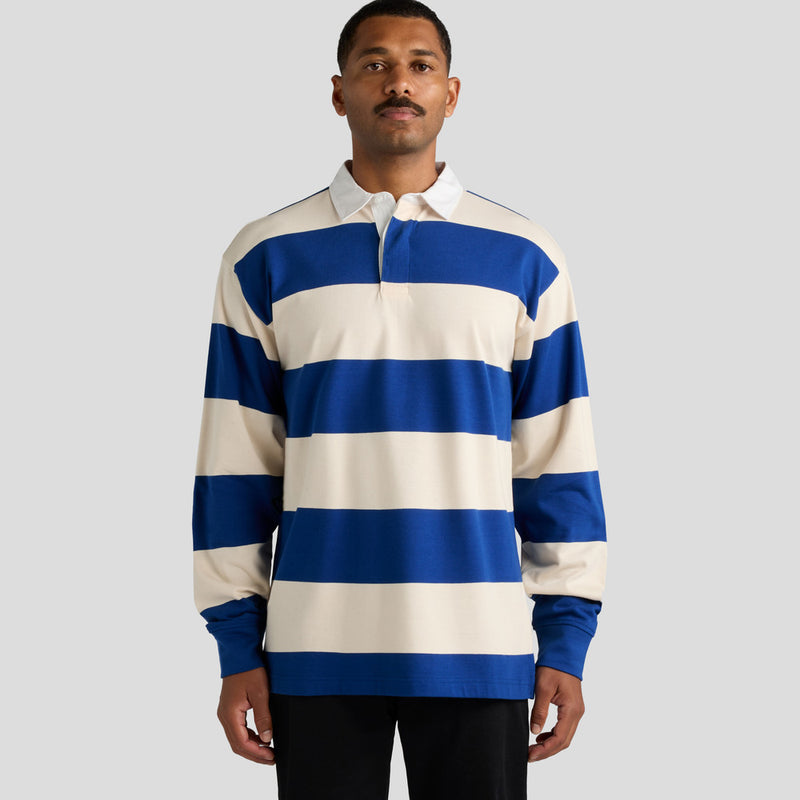 AS Colour 5416 Stripe Rugby Jersey Mens