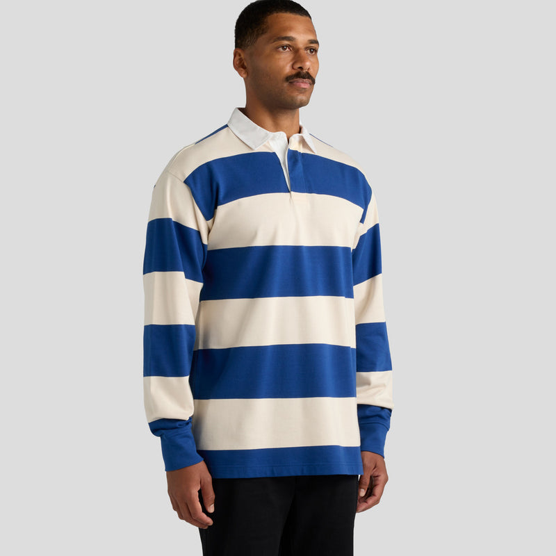 Stripe Rugby Jersey Mens