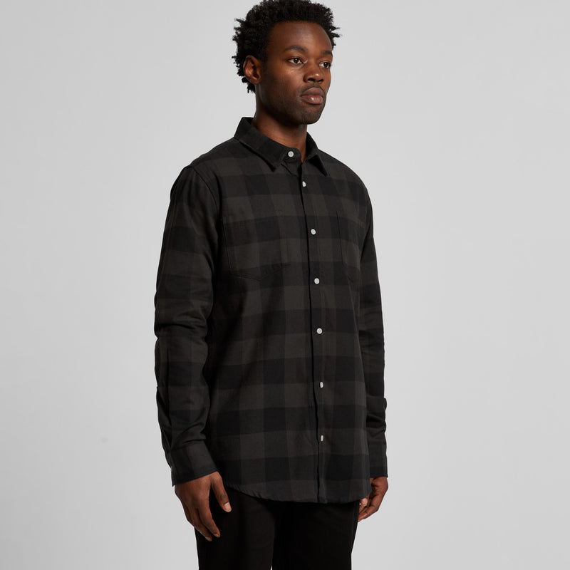 AS Colour 5417 Check Shirt Mens turn