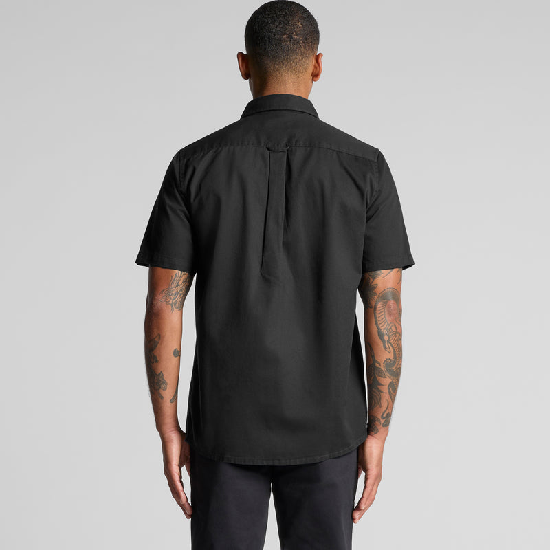 Work Short Sleeve Shirt Mens – Back