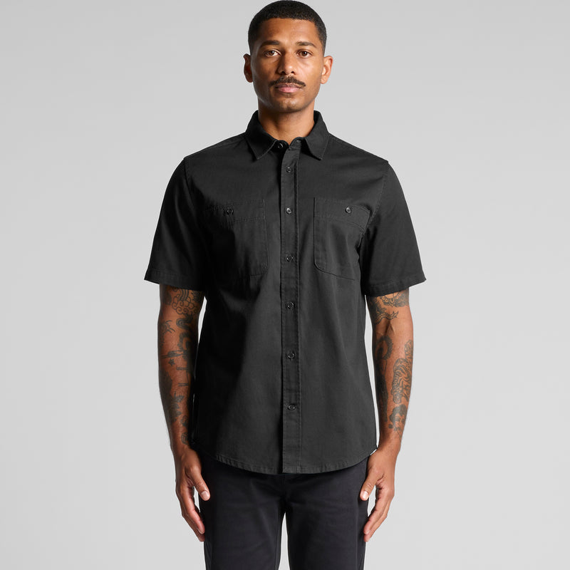AS Colour 5421 Work Short Sleeve Shirt Mens
