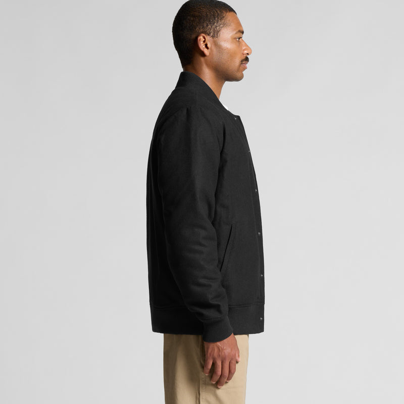 Felt Bomber Jacket Mens – Side