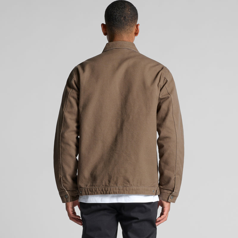 Canvas Heavy Jacket Mens – Back