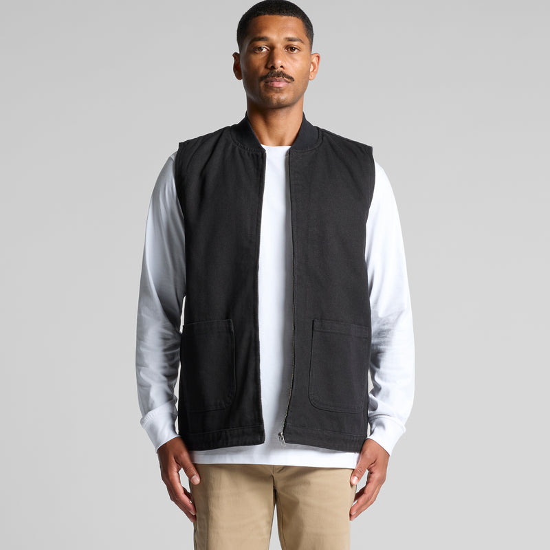 AS Colour 5528 Canvas Heavy Vest Mens