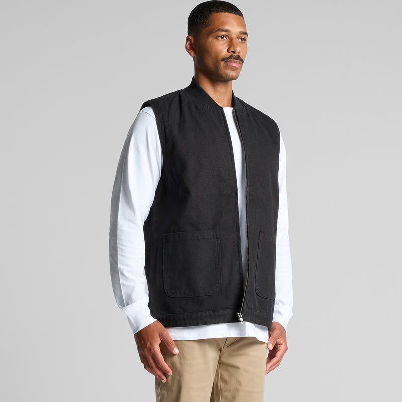 Canvas Heavy Vest Mens – Turn