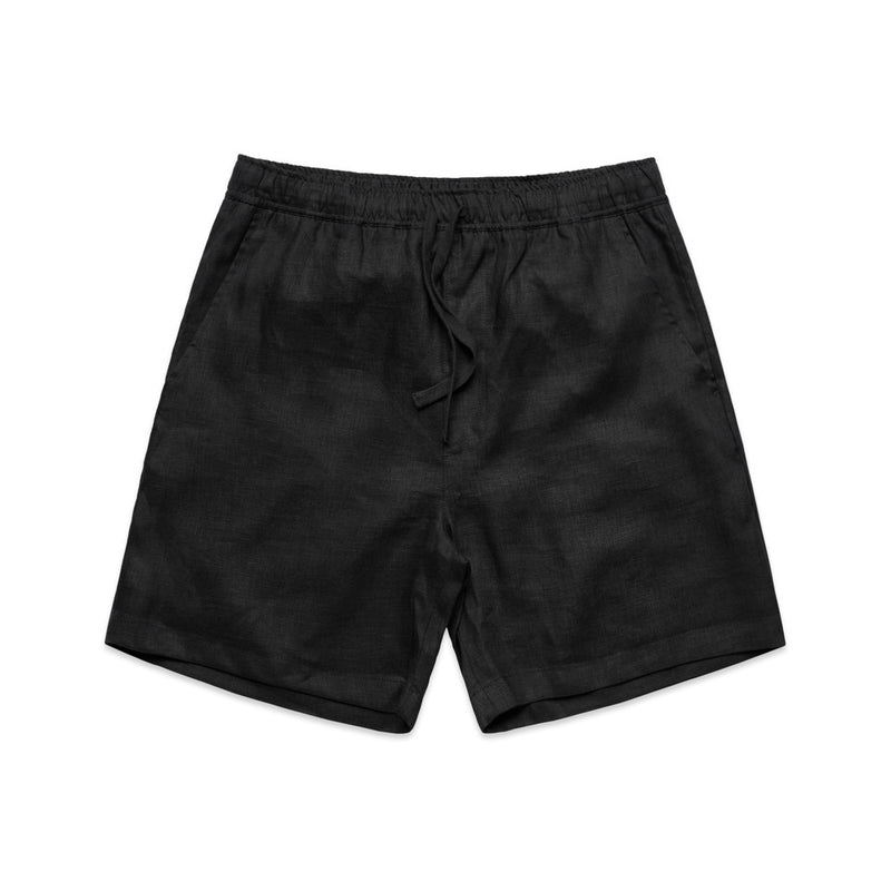 Linen Shorts 18" Mens