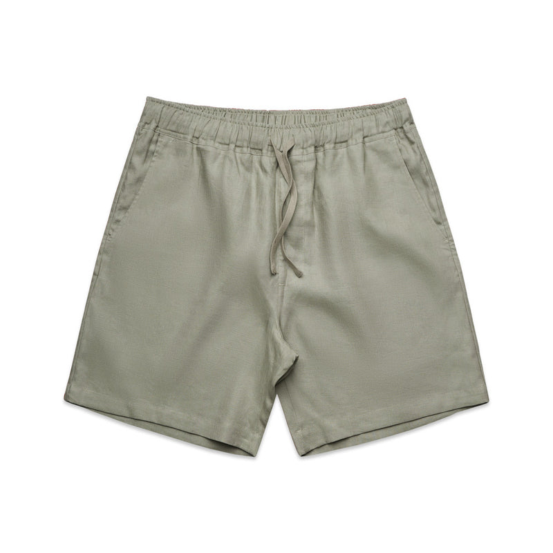 Linen Shorts 18" Mens