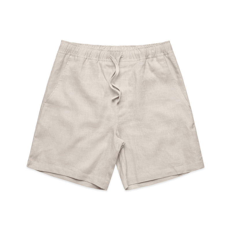 Linen Shorts 18" Mens