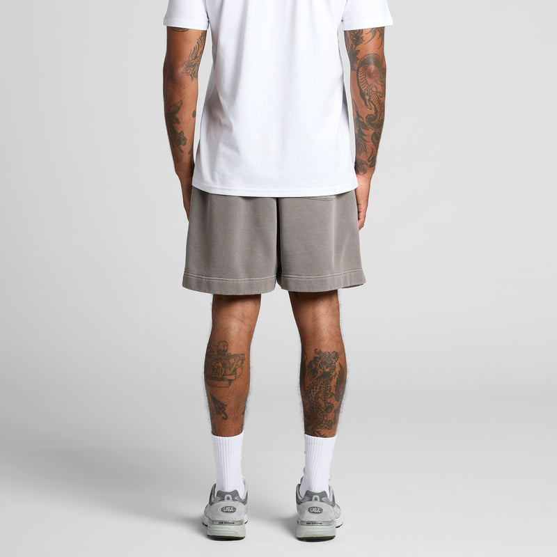 Relax Faded Track Shorts 18" Mens – Back