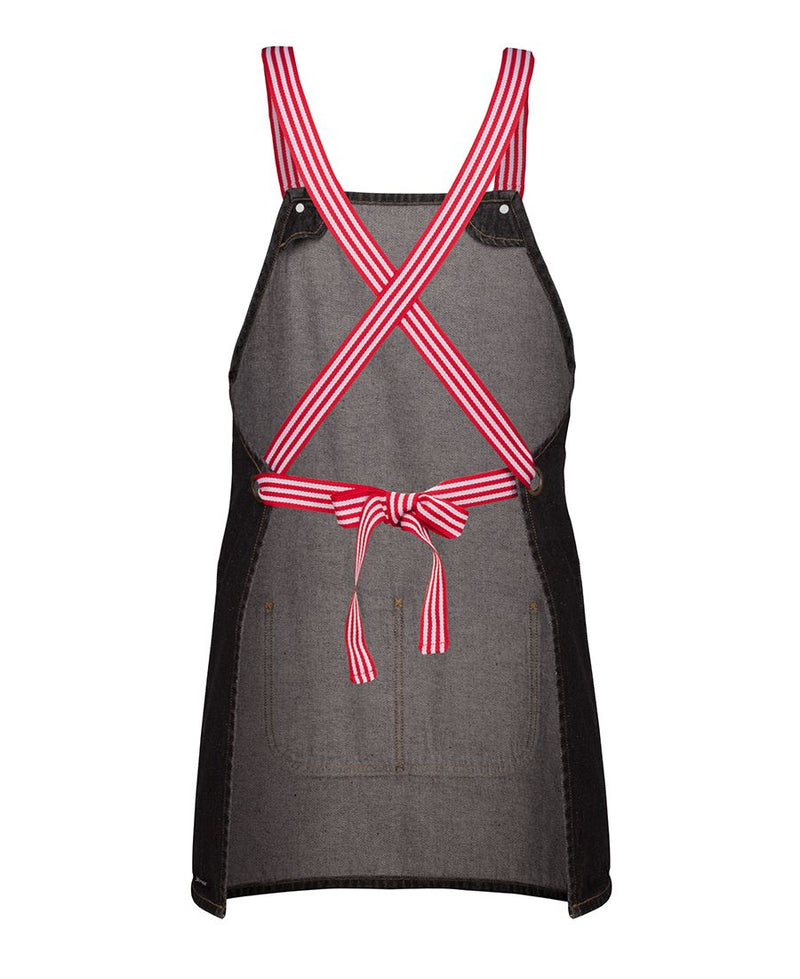 CHANGEABLE YARN DYED CROSS BACK APRON STRAP