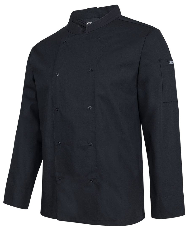 JB's Wear 5CJL L/S Snap Button Chefs Jacket