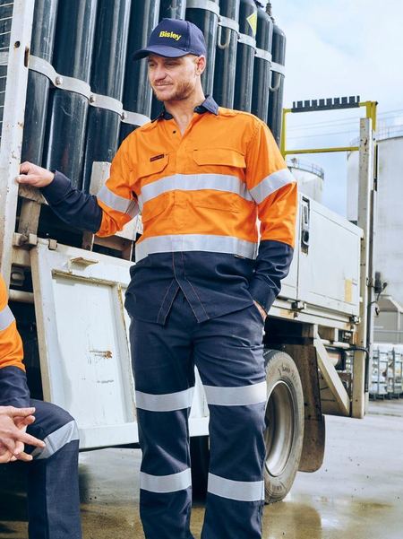 Bisley Workwear BP8580T Apex 240 Taped Biomotion FR Ripstop Pant PPE2