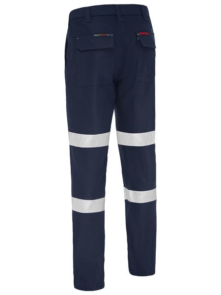 Bisley Workwear BP8580T Apex 240 Taped Biomotion FR Ripstop Pant PPE2 rear