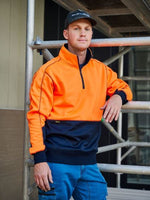 Hi Vis Fleece 1/4 Zip Pullover 
Product Code: BK6989
