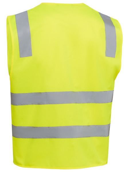 Bisley Workwear BV0341T TAPED HI VIS SAFETY ZIP VEST