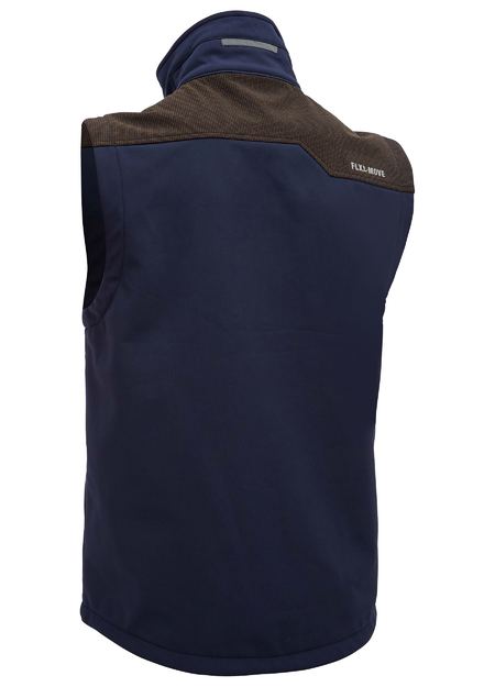 Bisley Workwear BV0570 Flx & Move™ Soft Shell Vest rear