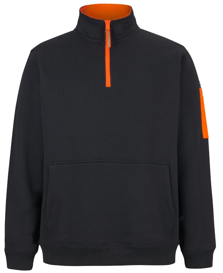 Black/Orange