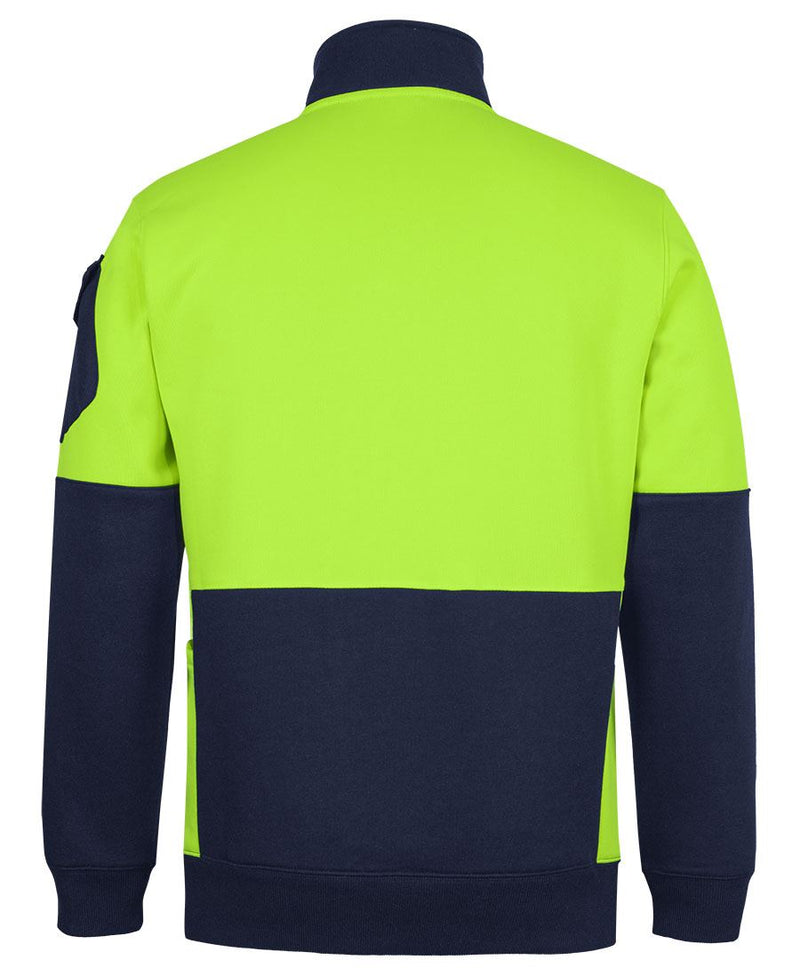 Rear view – Lime/Navy