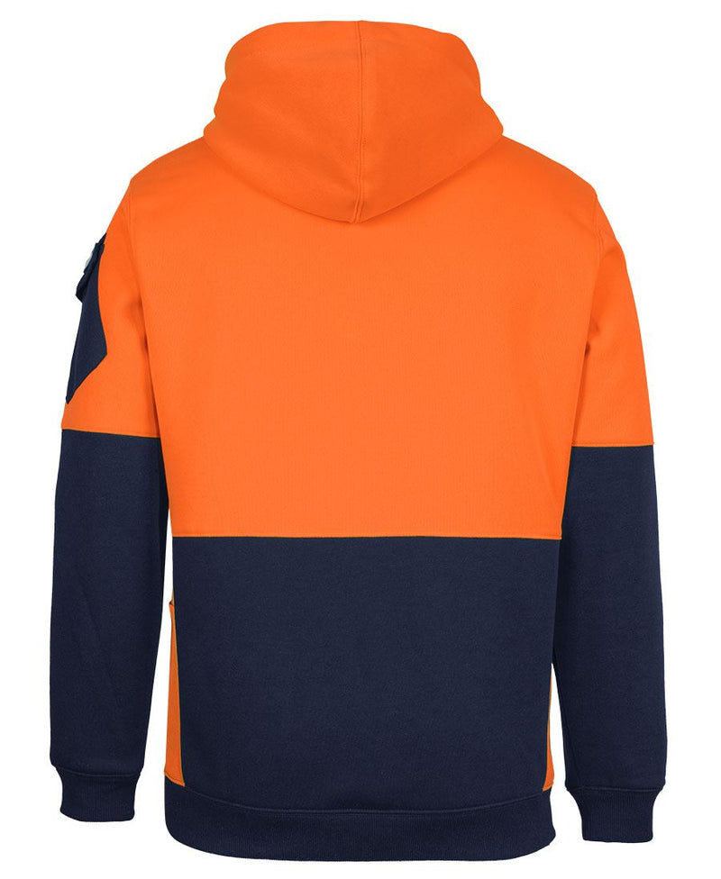 Rear view – Orange/Navy