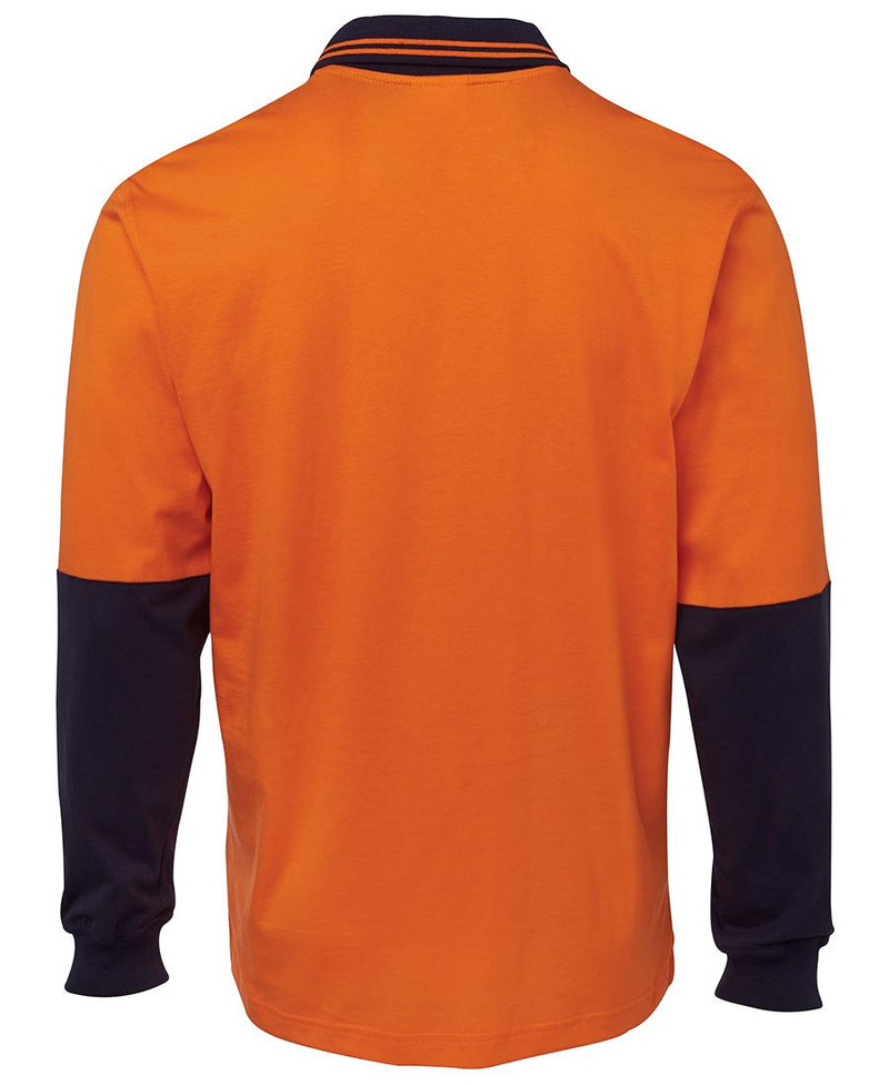 Rear view – Orange/Navy