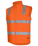 JB's Wear 6D4LK Hi Vis (D+N) Softshell Vest