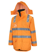 JB's Wear 6DARL Aust. Rail D+N Zip Off Sleeve Long Line Jacket