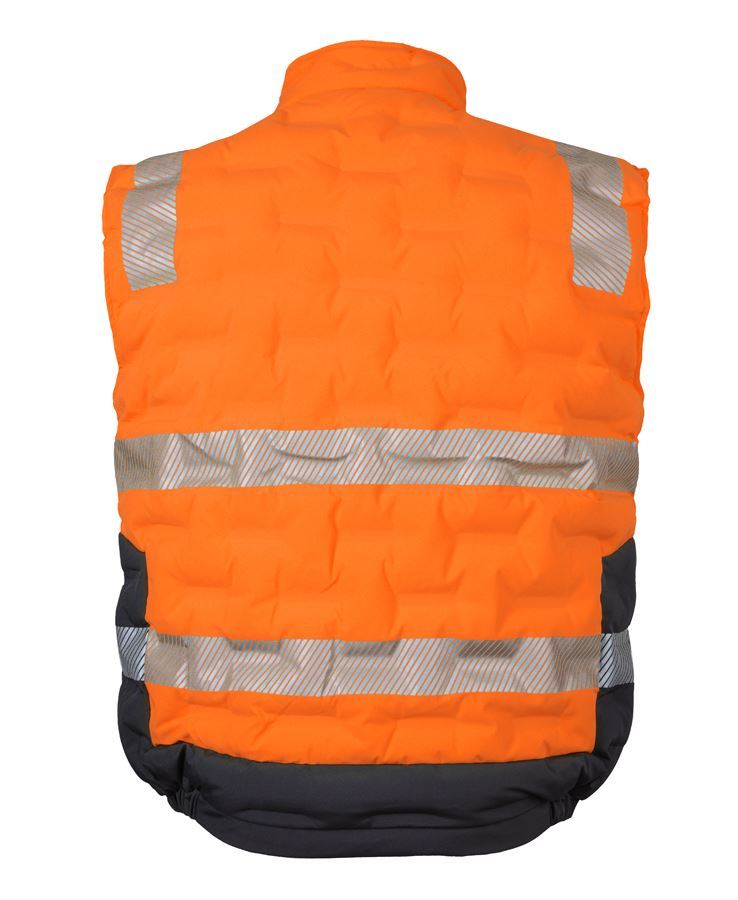 Rear view – Orange/Charcoal