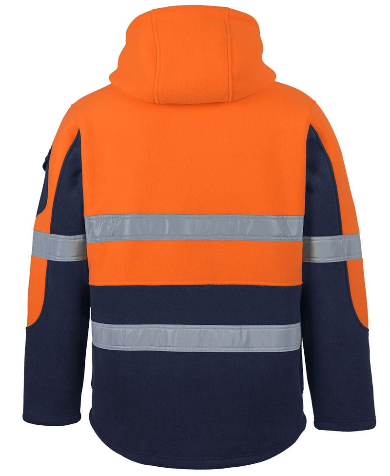 Rear view – Orange/Navy