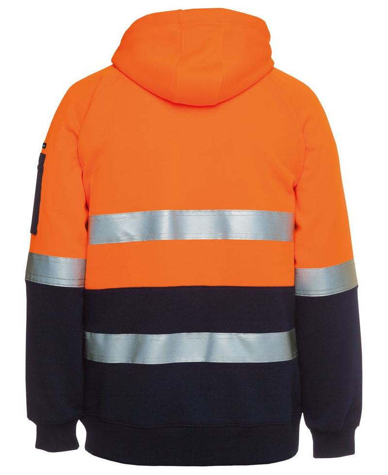 Rear view – Orange/Navy