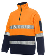 JB's Wear 6DNPF Hi Vis (D+N) 1/2 Zip Polar Fleece