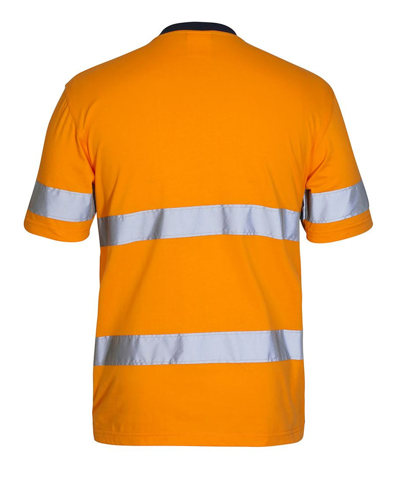 Rear view – Orange/Navy