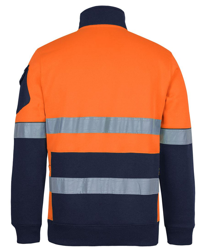 Rear view – Orange/Navy