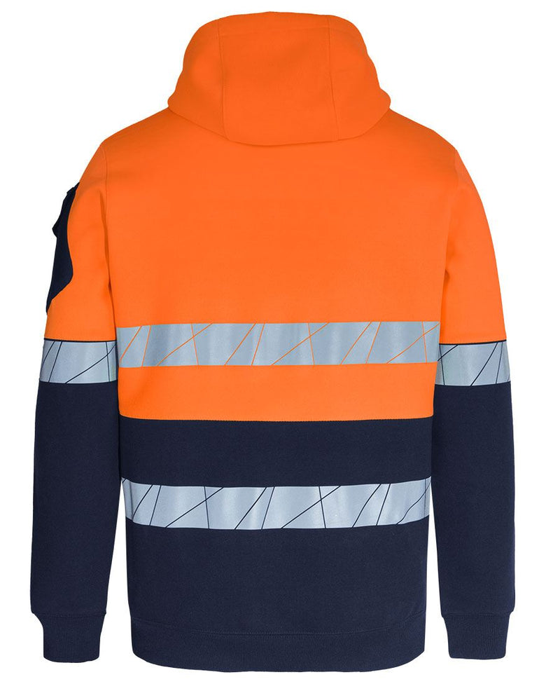Rear view – Orange/Navy