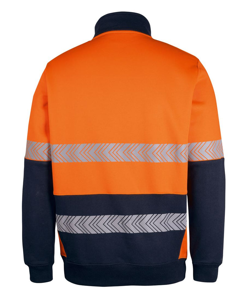 Rear view – Orange/Navy