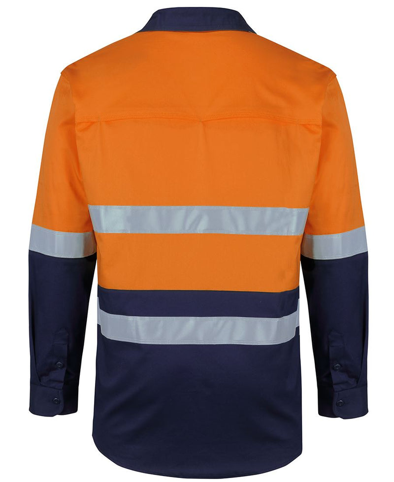 Rear view – Orange/Navy