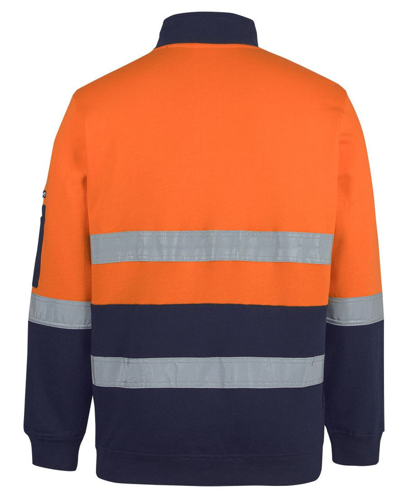 Rear view – Orange/Navy