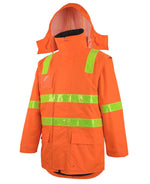 JB's Wear 6DVRL Vic Road (D+N) Zip Off Sleeve Long Line Jacket