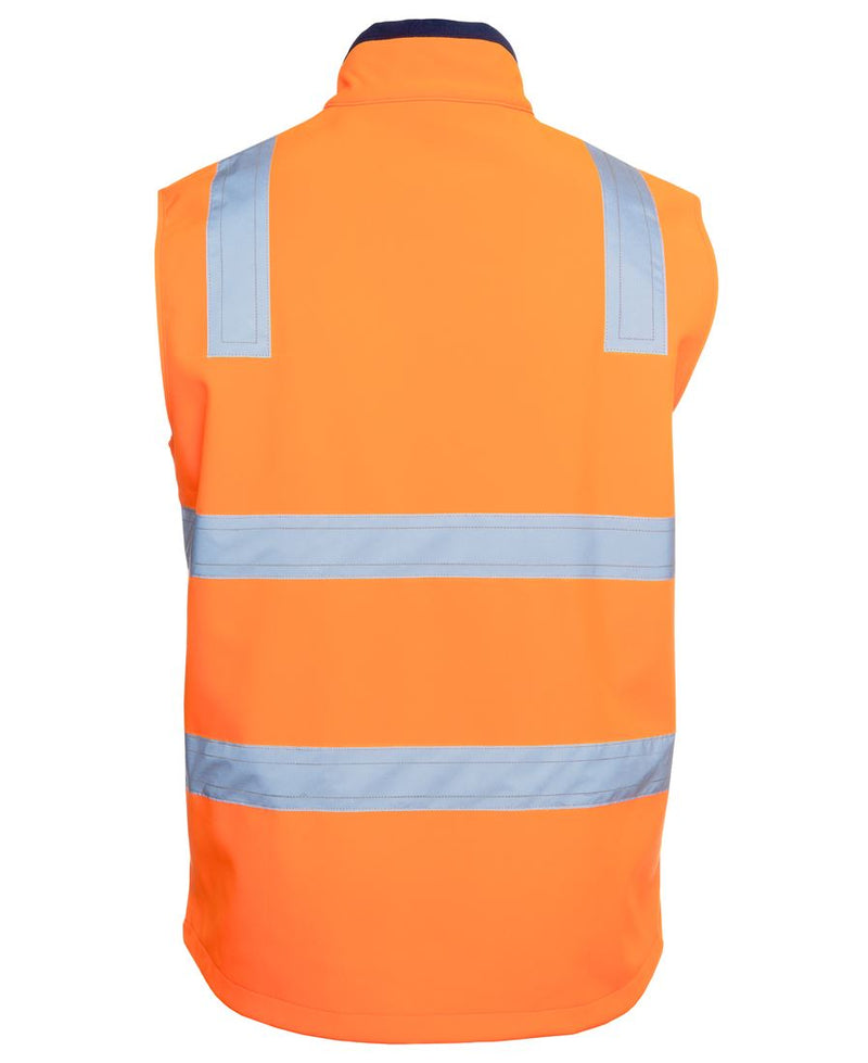 Rear view – Orange/Navy