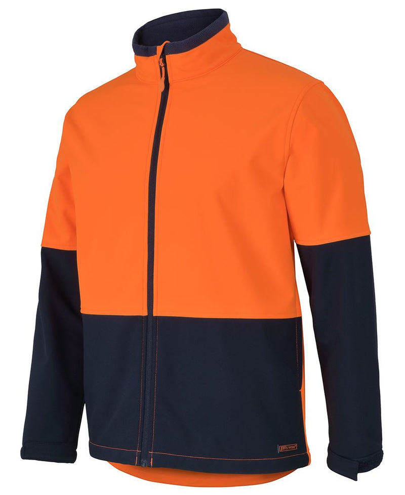 JB's Wear 6HRJ Hi Vis Water Resist Softshell Jacket