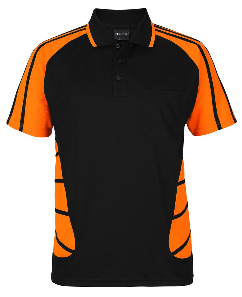 Black/Orange