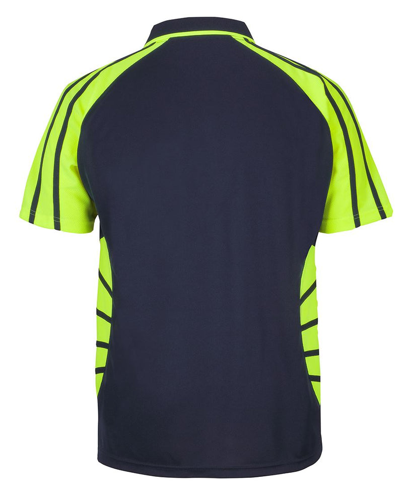 Rear view – Navy/Lime