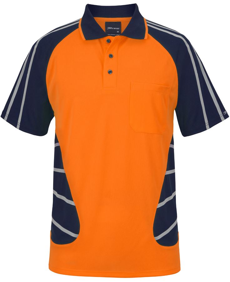 Orange/Navy